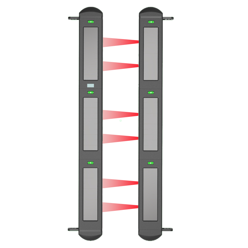 六光束太陽(yáng)能對(duì)射式電子圍欄 HB-T001R6